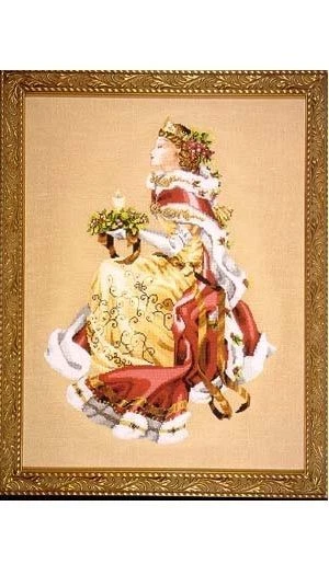 Mirabilia Cross Stitch MD78 Royal Holiday Chart - Image 1 of 1