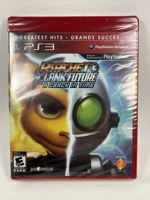 Ratchet & Clank Future A Crack in Time Playstation 3 PS3 Sealed 2009 sony - Image 1 of 4