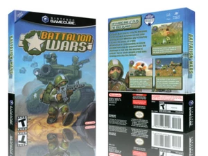 - Custodia Battalion Wars + scatola solo copertina opera d'arte - Foto 1 di 3