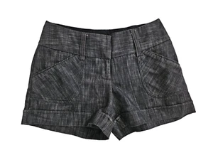 Maurices Women's Shorts Casual Black Size 3/4 - Picture 1 of 5