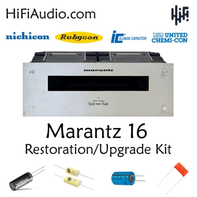 Marantz модель 16 ампер восстановление повторный набор обновления ремонт конденсатор - Изображение 1 из 4