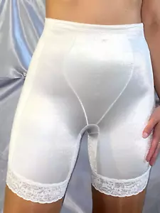 VTG SATIN Shiny HIGH WAIST TUMMY PANTIES GIRDLE CUPID MINUS NIP TUCK FIRM XL NEW - Bild 1 von 17
