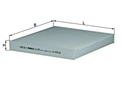 MAHLE Interior Air Filter For HYUNDAI KIA Grandeur Santa F II Sonata V 971332B - Imagem 1 de 2