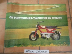 ** ORIGINAL PEUGEOT GT 10 POSTER POSTER FAHRRAD MOFA MOTORRAD PUB - Bild 1 von 6