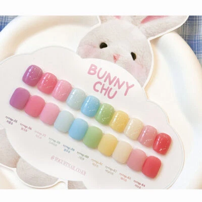Yogurt Nail Bunny Chu Syrup Gel Nail Polish 8ml 10 Color K-Beauty