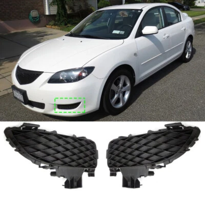 Кронштейн для крышки противотуманных фар решетка для передних противотуманных фар левая и правая для Mazda 3 2004 2005-2008 - Изображение 1 из 4