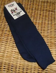 TCK All Sport Tube Socks Navy Blue Football Baseball 1 Pair Large NEW - Picture 1 of 4