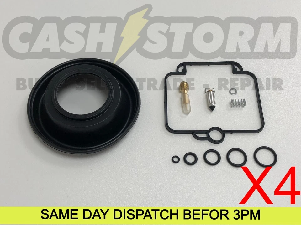 4 kit de reparación de reconstrucción de carburadores de carburadores para Triumph Trophy 1200 + diafragma Foto 1 de 1