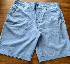 Hang Ten Shorts Size 34 Men’s Blue Flat Front Draw String Board Hiking Outdoor - Picture 1 of 9
