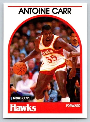 1989-90 NBA Hoops - Antoine Carr #278 - Image 1 of 2