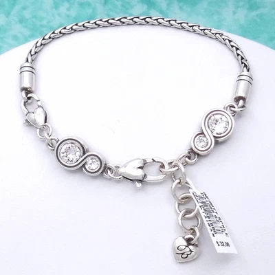 Brighton Infinity Sparkle Starter Charm Bracelet NWTag $32 Jewelry - Image 1 of 4