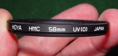 Vintage HOYA HMC 58mm UV (0) In Vivitar Estojo Plástico - Imagem 1 de 3