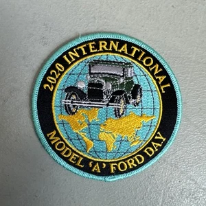 2020 Model A Ford Day Embroidered Patch - Picture 1 of 2