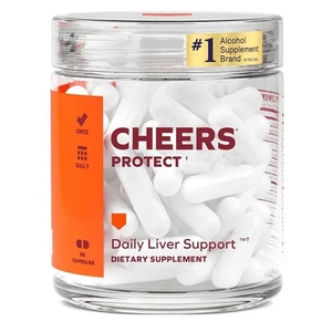 Cheers Protect | Daily Liver Supplement for Drinkers with-L-Cysteine + DHM- - Picture 1 of 10