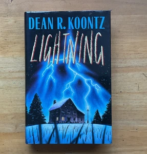 Lightning by Dean R. Koontz - Hardback 1st Edition - 1988 - Headline - Horror - Picture 1 of 3