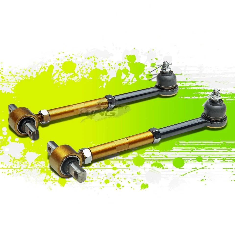 Adjustable Ball Joint Rear Camber Kit Control Arm for Acura TL CL 1996-1999 Gold - Image 1 of 1