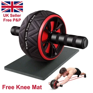 Pro Abs Roller Exercise Wheel Abdominal Core Strength Workout Muscle Cruncher - Picture 1 of 17