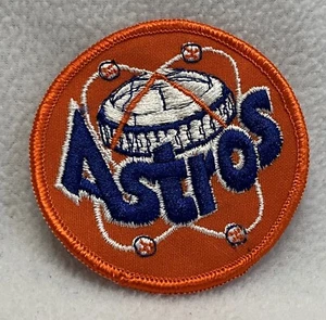 Vintage HOUSTON ASTROS ASTRODOME 1980s Embroidered Patch - unused - Picture 1 of 2