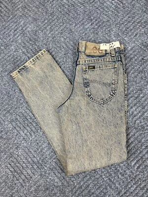 De colección Lee Juniors Easy Frosted Rider Niños Niños Cónico 24x27 Lavado Ácido Nuevo con Etiquetas Foto 1 de 4