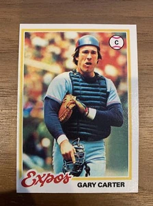 GARY CARTER 1978 Topps Baseball # 120 Montreal Expos HOF NM - MT - Picture 1 of 2