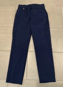 Jm Collection Tummy-Control Straight Leg Comfort Fit Pants Intrepid Blue SZ 2P - Picture 1 of 19