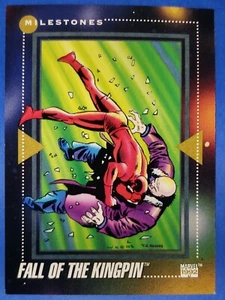 Impel Marvel 1992 Milestones Fall Of The Kingpin Card #198 - Picture 1 of 2