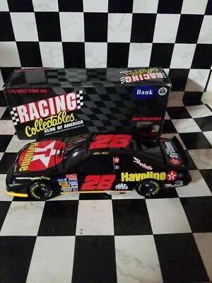 Ernie Irvan #28 Havoline 1996 Ford Action RCCA NASCAR масштаб 1:24 автомобиль БАНК НОВЫЙ - Изображение 1 из 4