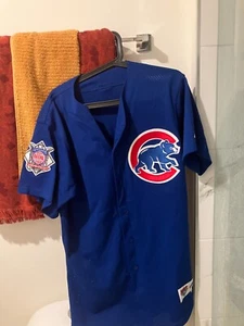Chicago Cubs blu #87 majestic autentica maglia da baseball maglia adulto grande - Foto 1 di 3