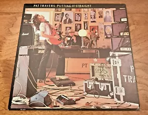Pat Travers ♫ Putting it Straight ♫ 1977 Polydor Records Orig. Vinyl LP w/Insert - Picture 1 of 4