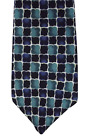 Blau gemustert kariert Herren Smart Krawatte NEU für Business Freizeit oder Bürokleidung
