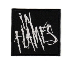 Parche para coser In Flames - Logo de banda sueca de death metal melódico alternativo pesado - Imagen 1 de 1