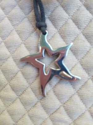 Ciondolo Morellato Stella Acciaio Inox con Inserto Oro unisex - Immagine 1 di 4