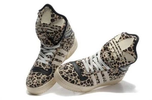 Adidas Originals Jeremy Scott sneakers JS Metro Attitude Leopard shoes G44396 11 - Picture 1 of 5