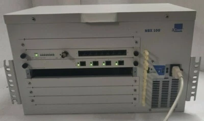 3COM NBX 100 COMMUNICATIONS SYSTEM with 2 modules 3C10115, 3C10117 - Image 1 of 4