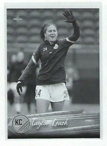 2021 PARKSIDE NWSL VOLUME 2 BLACK & WHITE #249 TAYLOR LEACH KANSA CITY - Picture 1 of 1