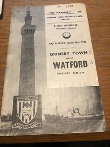 Grimsby Town v Watford 1961/62 - Picture 1 of 1