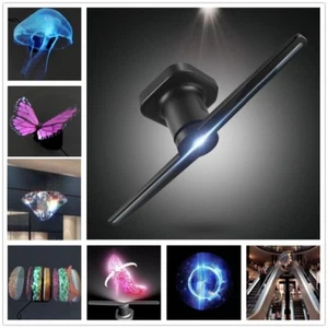 3D Holographischer Projektor Player Lüfter 224 LEDs Displayer US 42 cm & Abdeckung 5 Sets - Bild 1 von 12