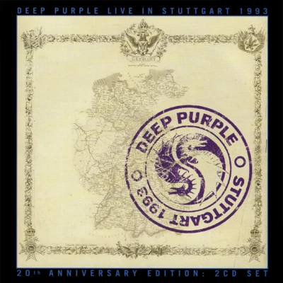 Deep Purple ~ Live In Stuttgart (1993) CD 2013 Hear No Evil UK •• NEW •• - Image 1 of 3