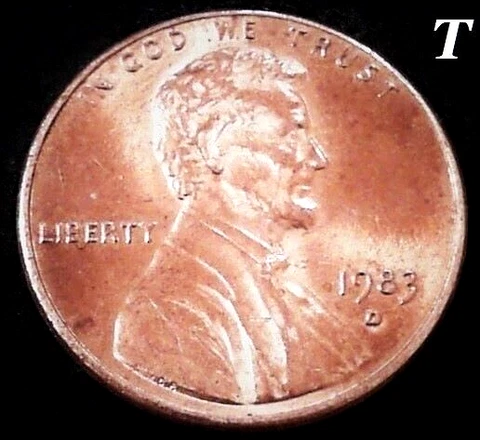 1983-D Lincoln Memorial Cent DDO/DDR RD Cover