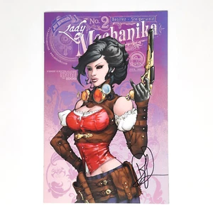 Lady Mechanika Issue #2 Signed Variant Cover Key Issue Gothic Steampunk 2011 - Bild 1 von 2