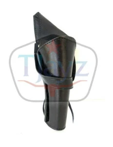 AMERICAN OUTLAW CROSS DRAW WESTERN COWBOY 100% THICK LEATHER PISTOL SASS HOLSTER - Picture 1 of 26