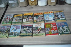 SUNDAY CHRONICLE EMPIRE NEWS PLAYFAIR FOOTBALL ANNUALS JOB LOT - Picture 1 of 16