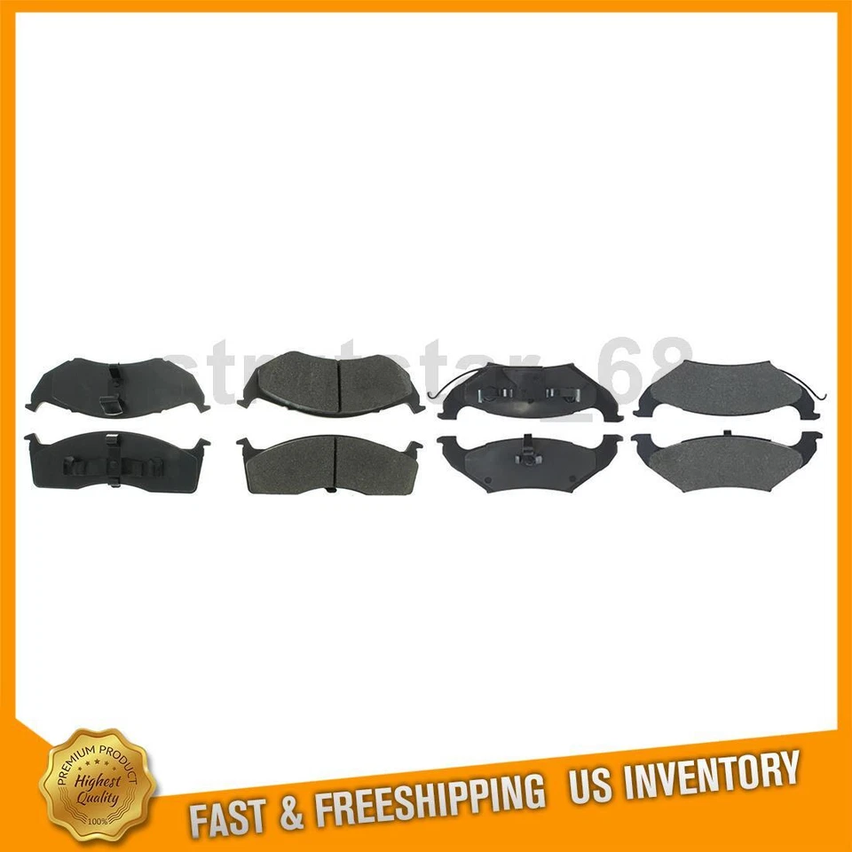 Juego de 2 pastillas de freno de disco delanteras traseras Centric Parts para Dodge Grand Caravan 1997-2000 Foto 1 de 4