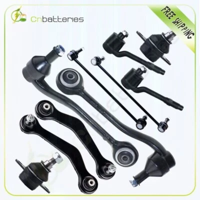 Brazos estabilizadores completos de control de dirección delanteros y traseros para BMW X5 2000-2003 10 piezas Foto 1 de 4