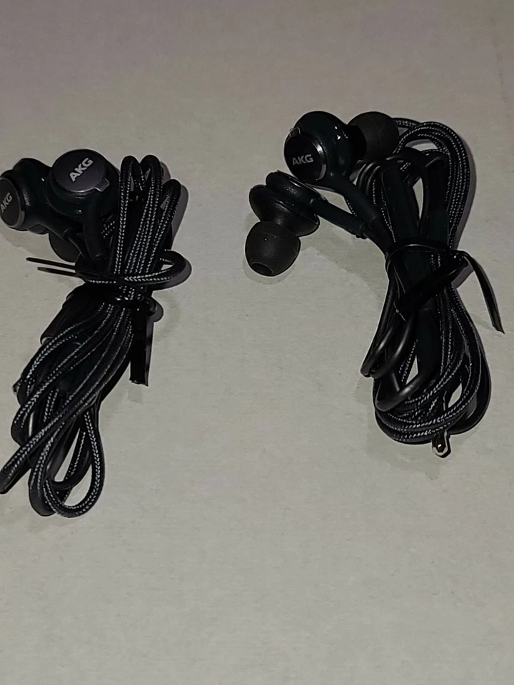 Lote 2/ OEM Samsung Galaxy AKG Auriculares Auriculares Tipo 3.5mm Estándar  Foto 1 de 3