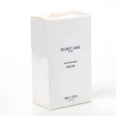 Helmut Lang For Men Eau de Cologne EDC 3,4 OZ 100 ml Vintage Original est 1986 Foto 1 de 3