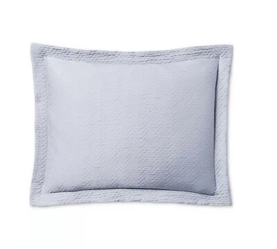 Ralph Lauren Kaia Matelassé стандартная наволочка 20 X 26 дюймов синий васильк $120 - Изображение 1 из 4