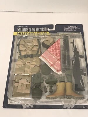 Soldados do Mundo - Metralhadora dos EUA - Liberdade Duradoura - NOVO - Imagem 1 de 4