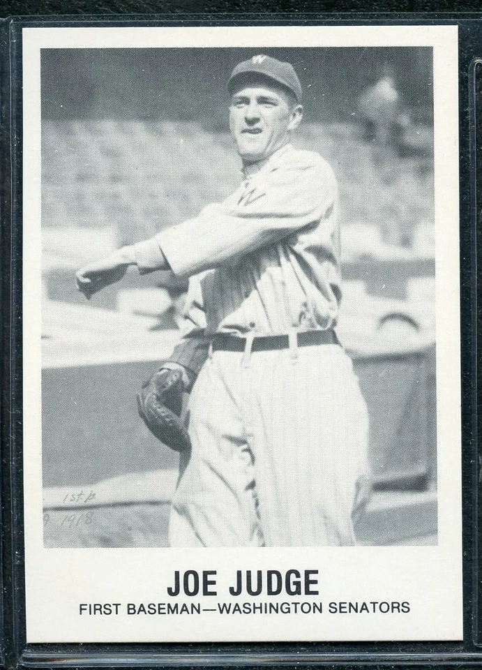 1981 TCMA Renata Galasso - #171 - Joe Judge - Washington Senators - Image 1 of 1