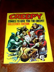CREEPY #1 (WARREN 1964) F-VF (7.0) cond. CHIAVE FRAZETTA, WILLIAMSON, DAVIS ART - Foto 1 di 10